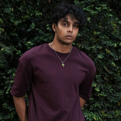 Ribbed Drop Shoulder