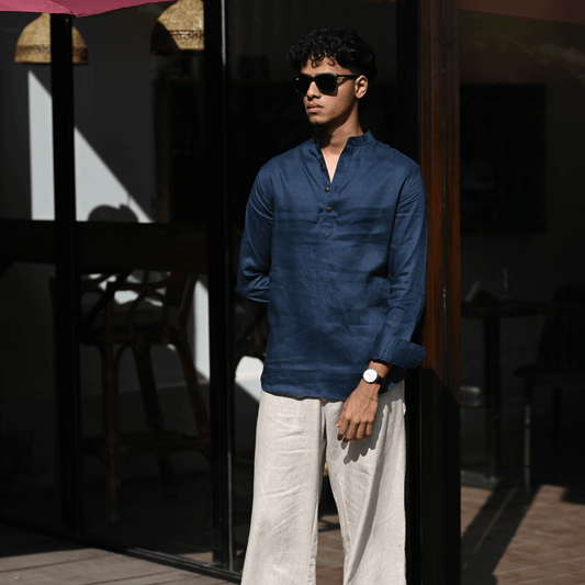 Henley Katua | Denim Blue
