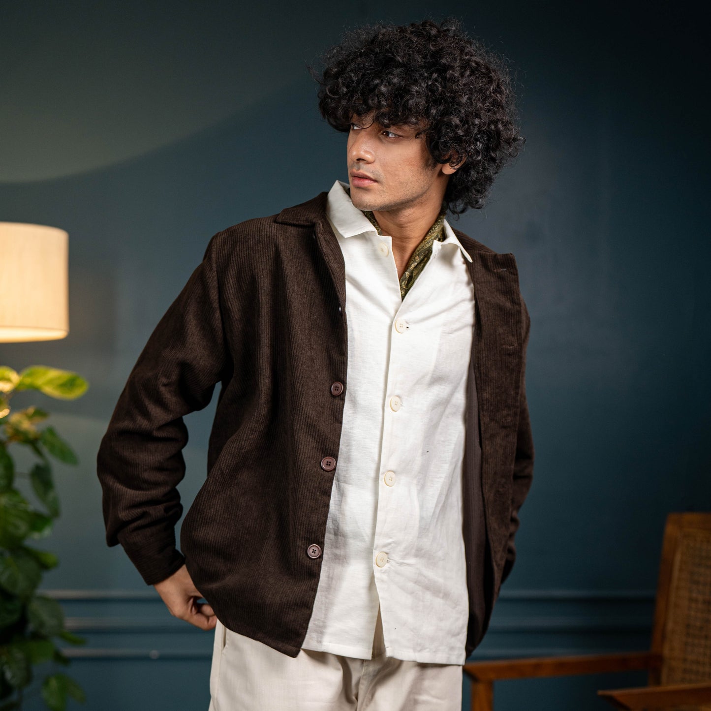 Lightweight Layering Cord Casuals Espresso