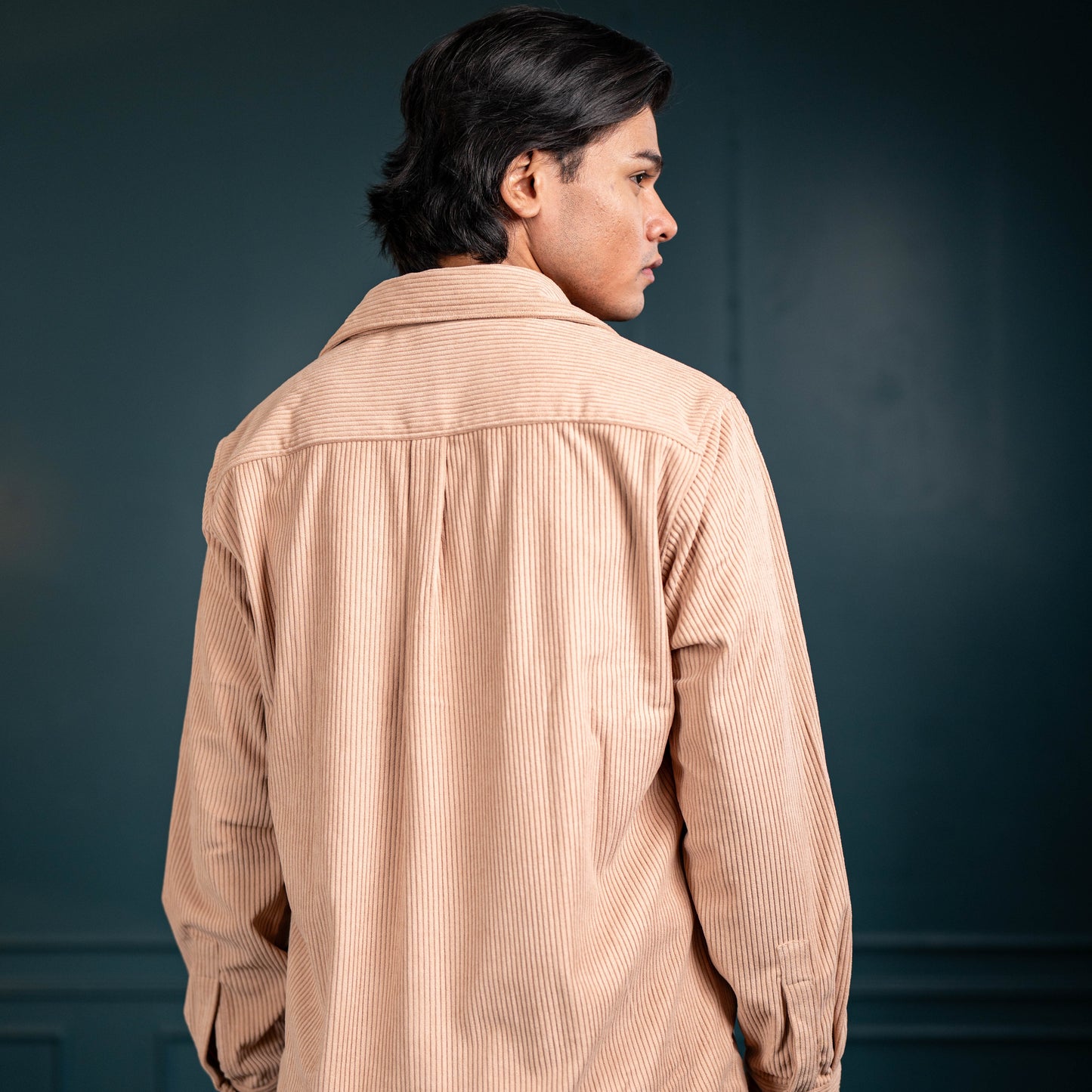 Lightweight Layering Cord Classic Shirt Sandstone