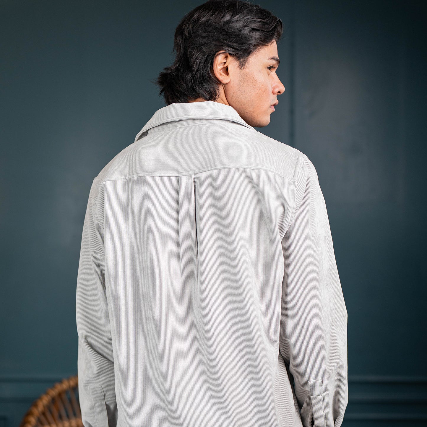 Lightweight Layering Cord Classic Shirt Frost