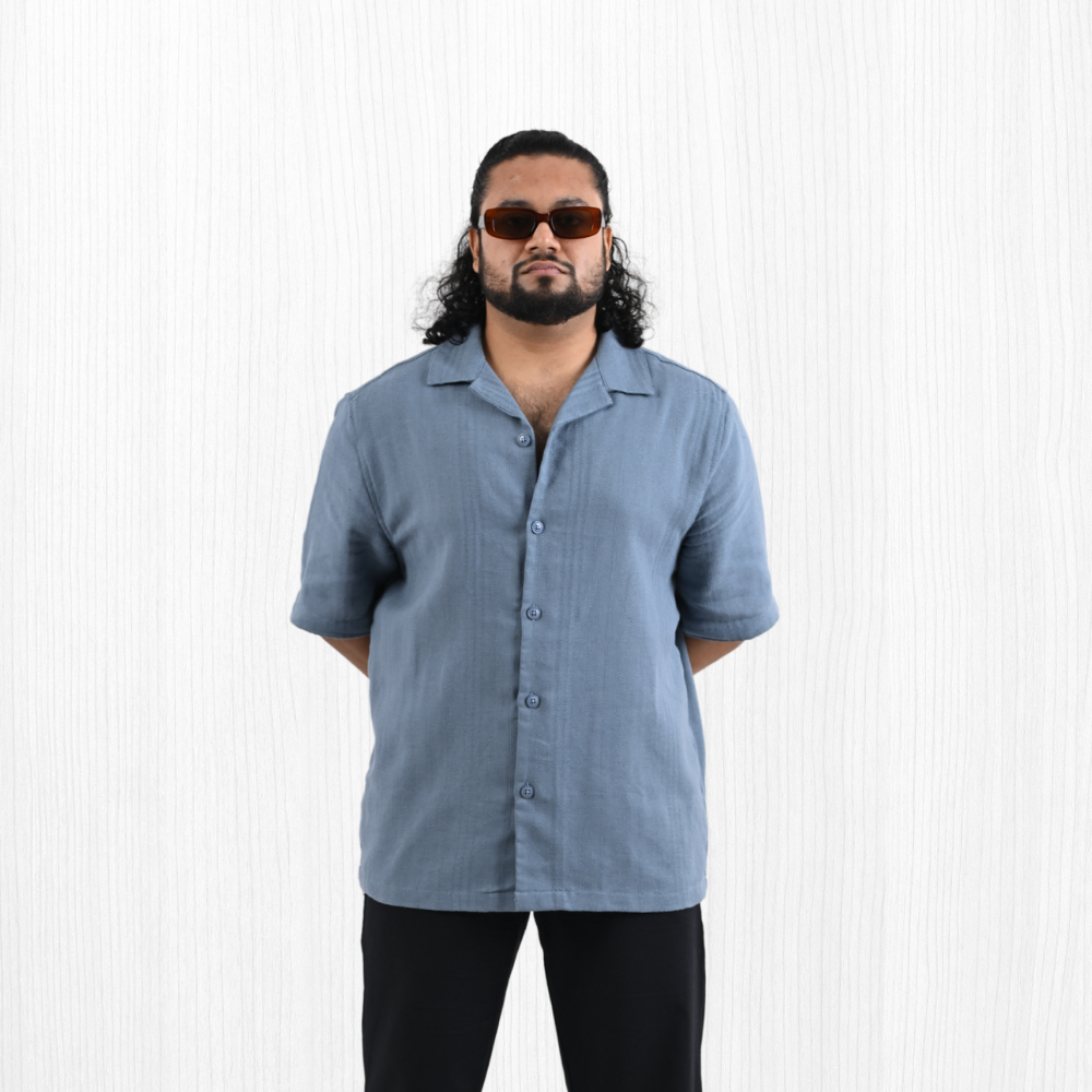 Resort Shirt | Blue Pigeon