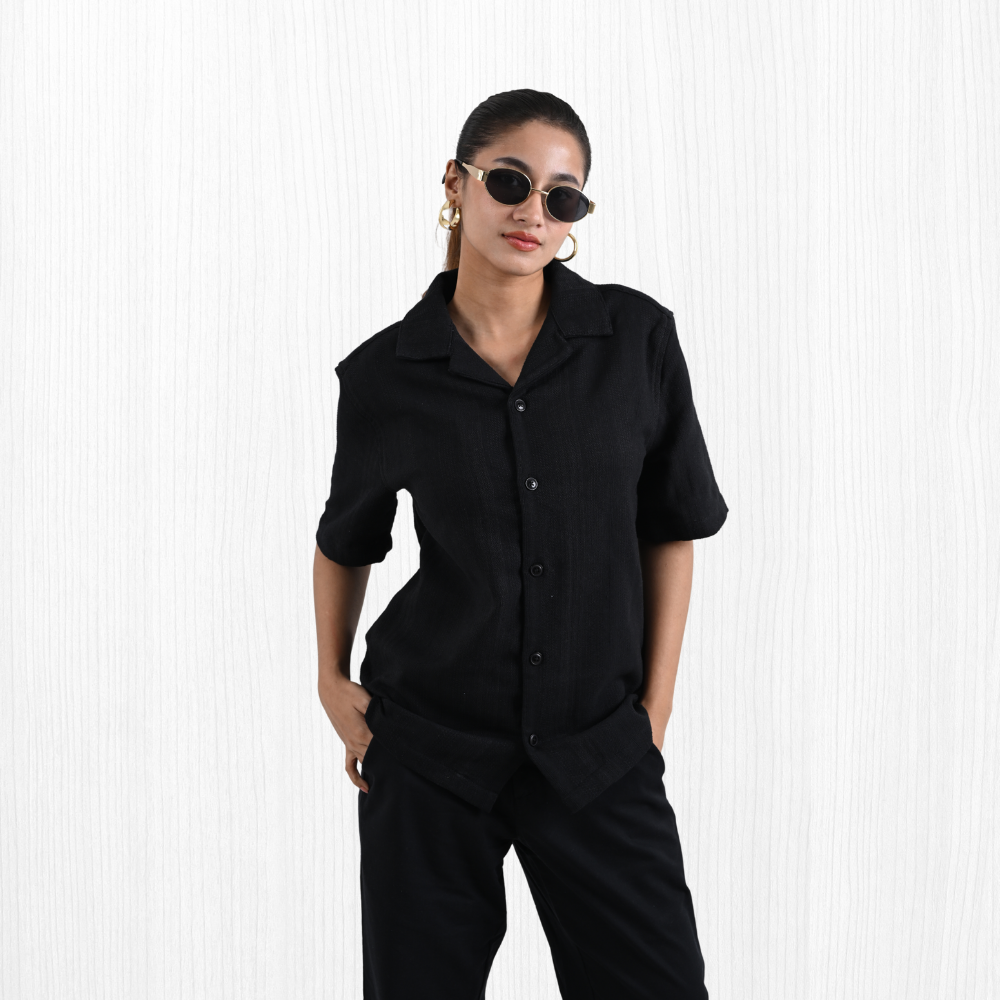 Resort Shirt | Jet Black