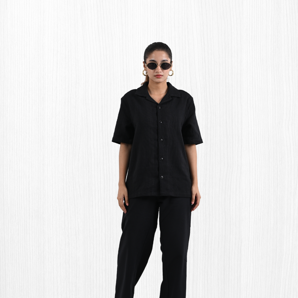Resort Shirt | Jet Black