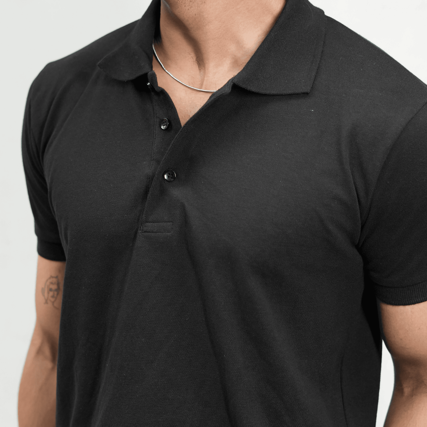 Solid Premium Polo 2025  | Black