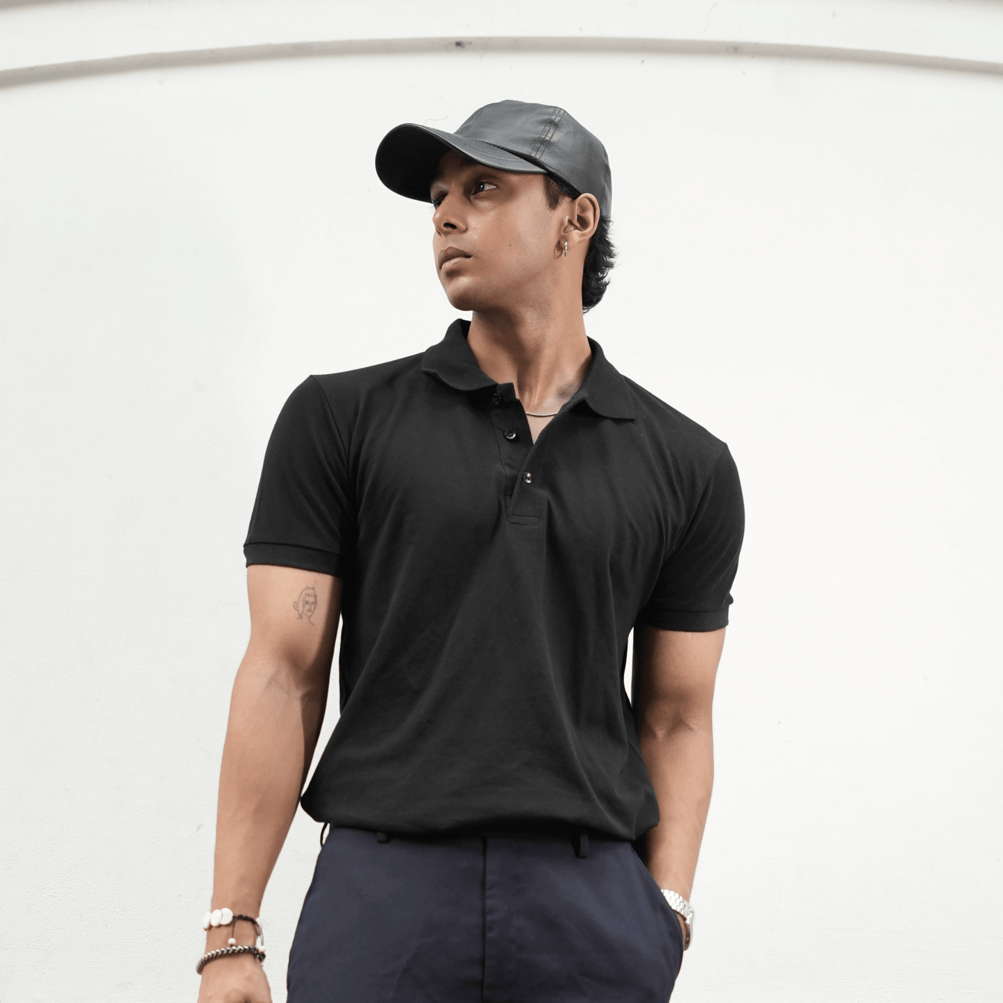 Solid Premium Polo 2025  | Black
