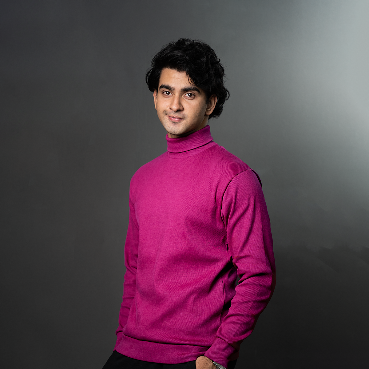 Turtle Neck Magenta