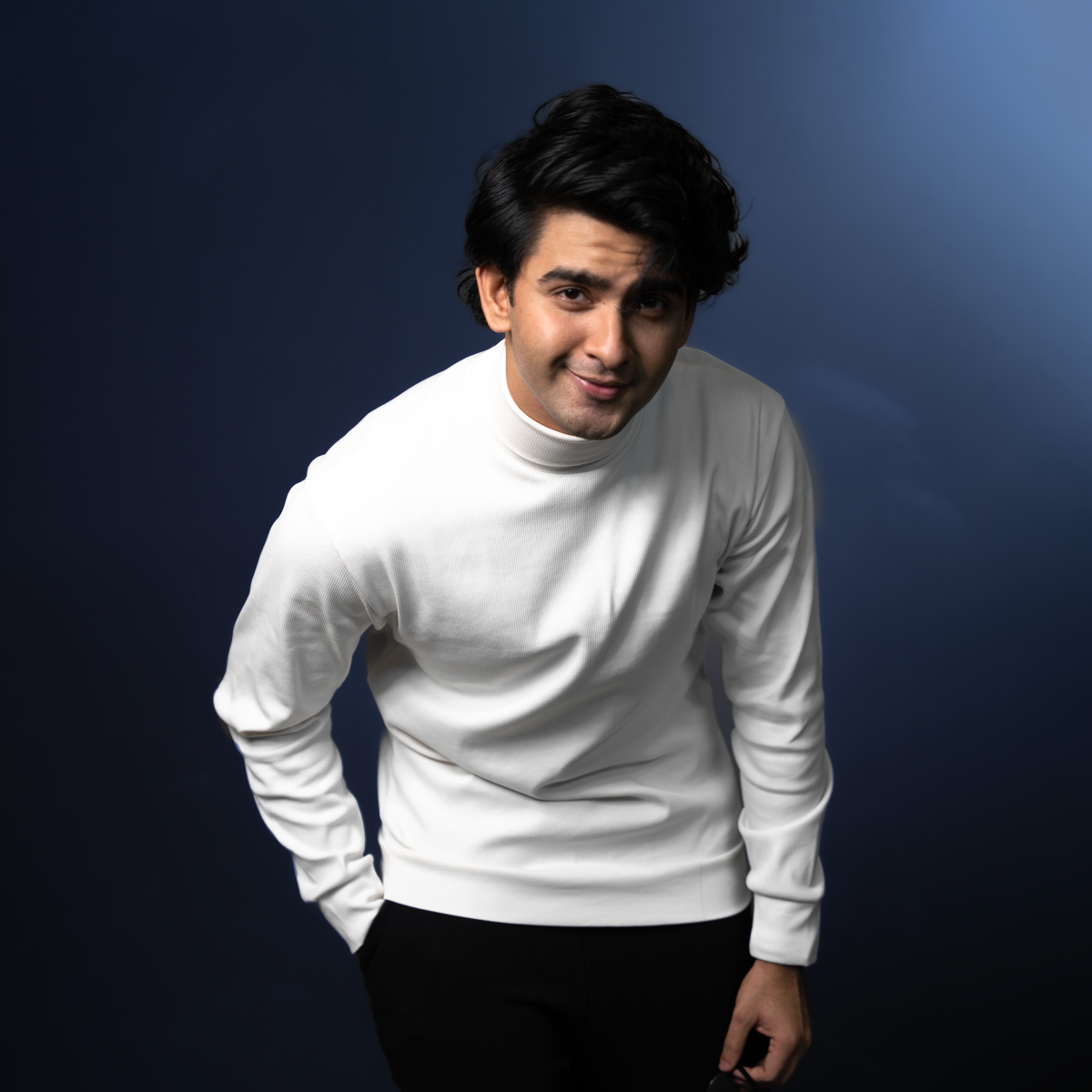 Turtle Neck Off White