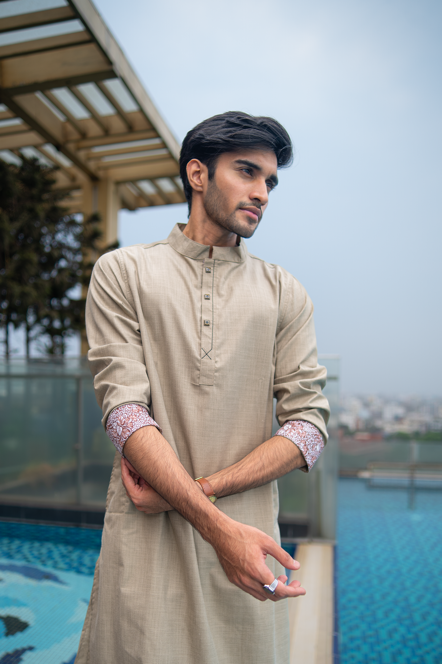 Panjabi | Wild dark beige