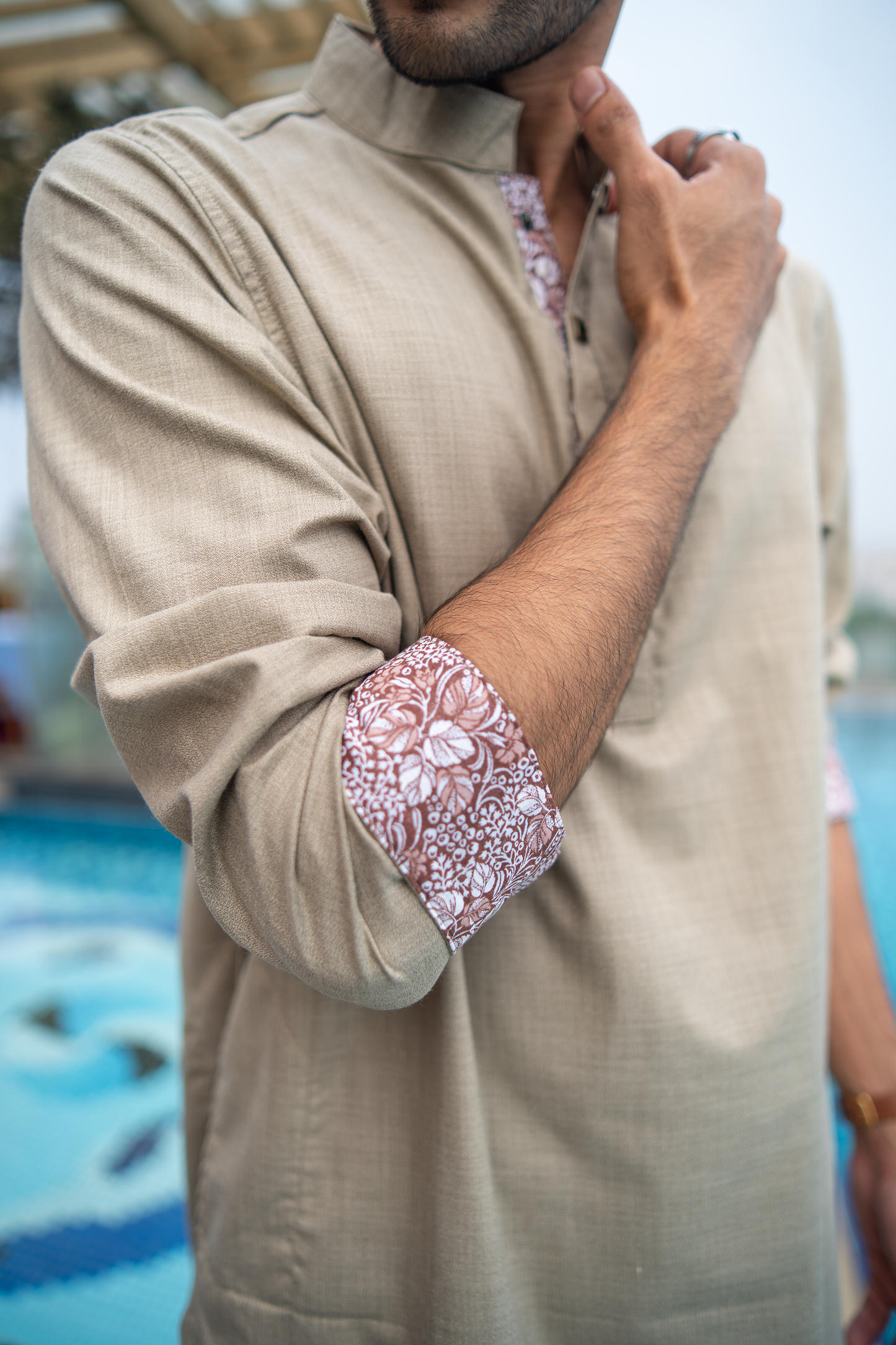 Panjabi | Wild dark beige