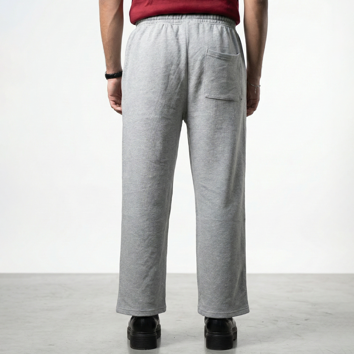 Straight Cut Flex Joggers Ash Grey