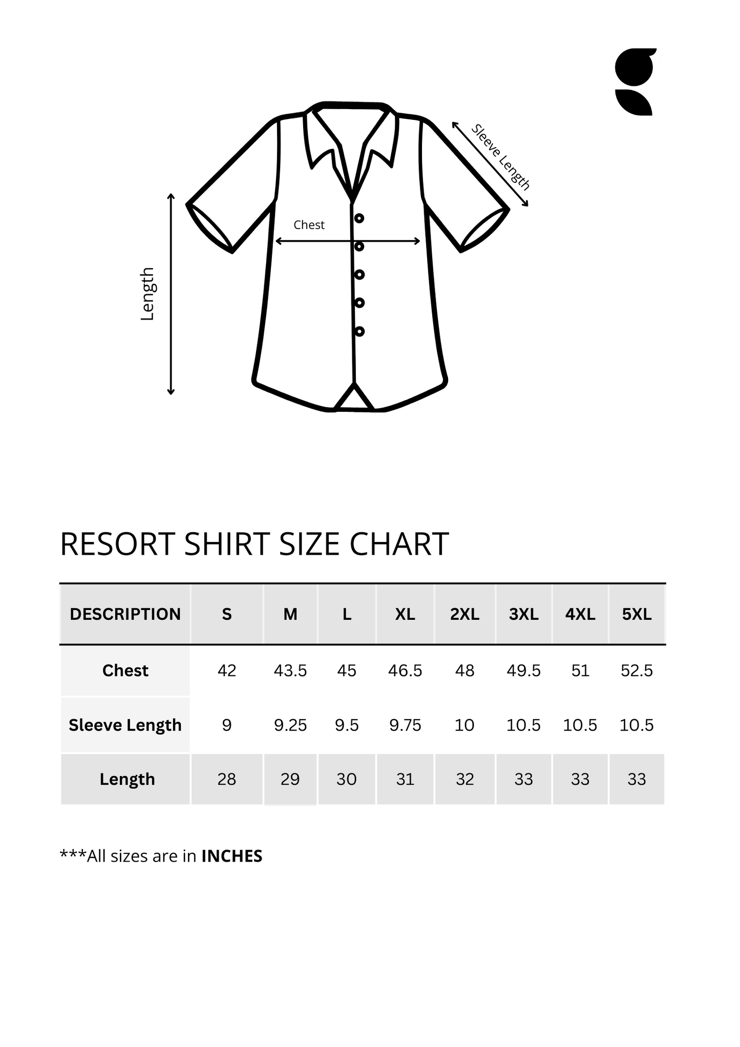 Resort Shirt | Black | New