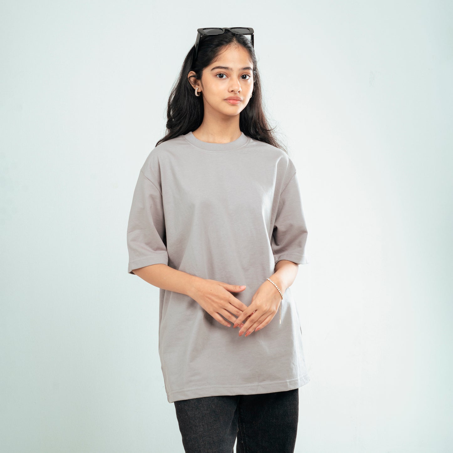 Butter Smooth Slide Tee | Fog Grey