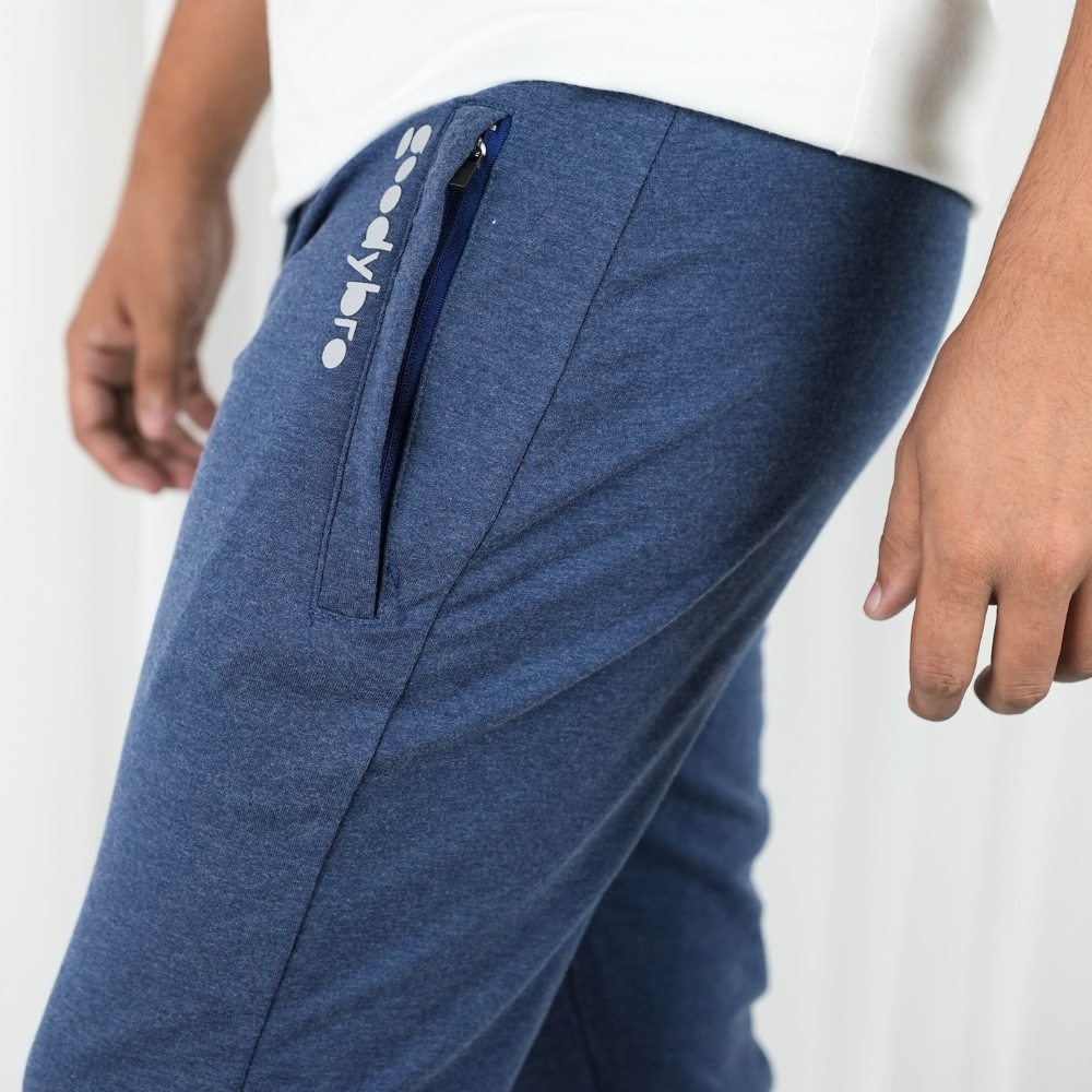 Solid Joggers | Navy