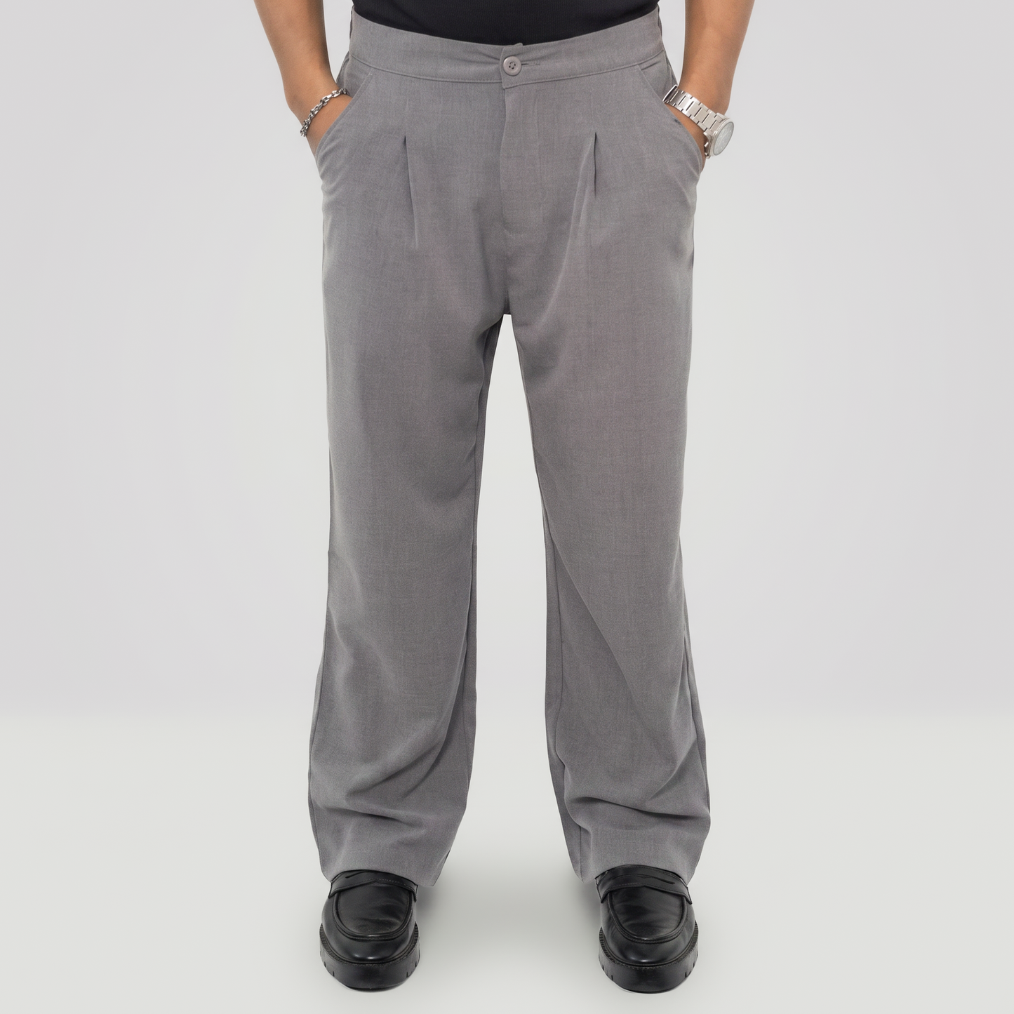 Structure Easy Pants | Ash Grey
