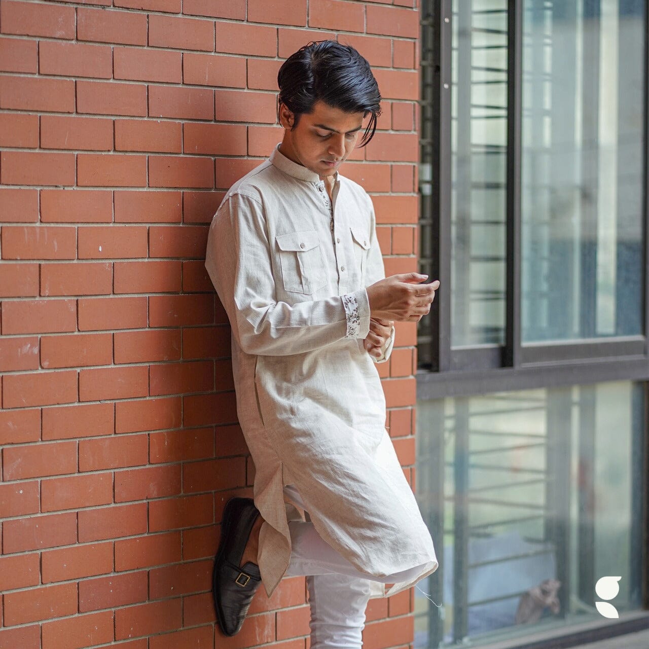 Panjabi | Dusky White GoodyBro