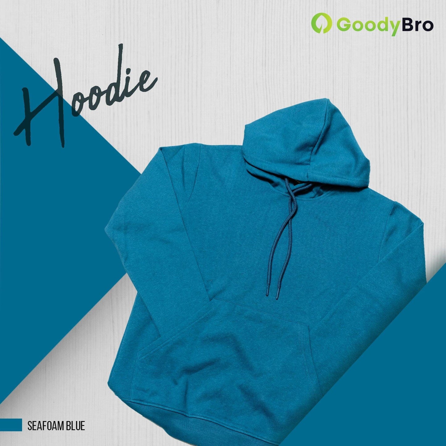 Hoodie Seafoam Blue GoodyBro