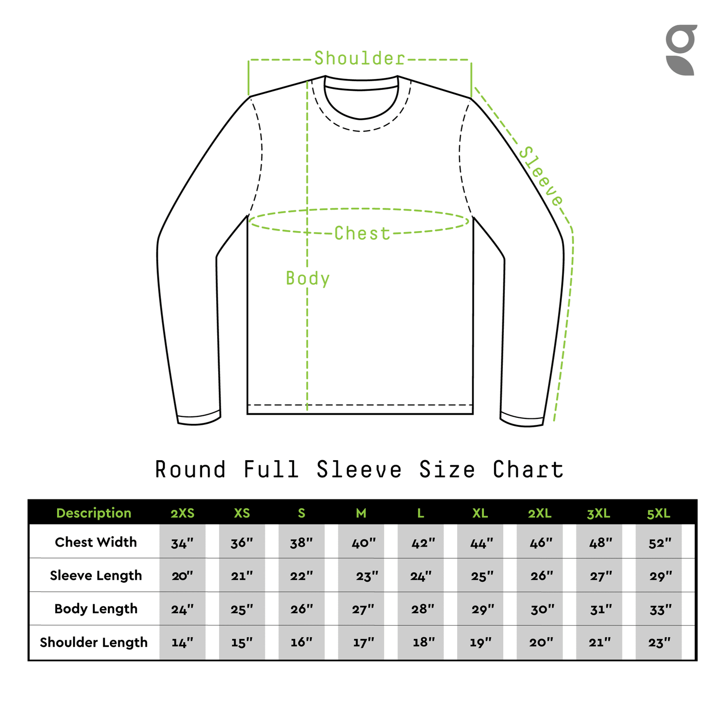 Round Neck Grey Full Sleeve BasicX GoodyBro