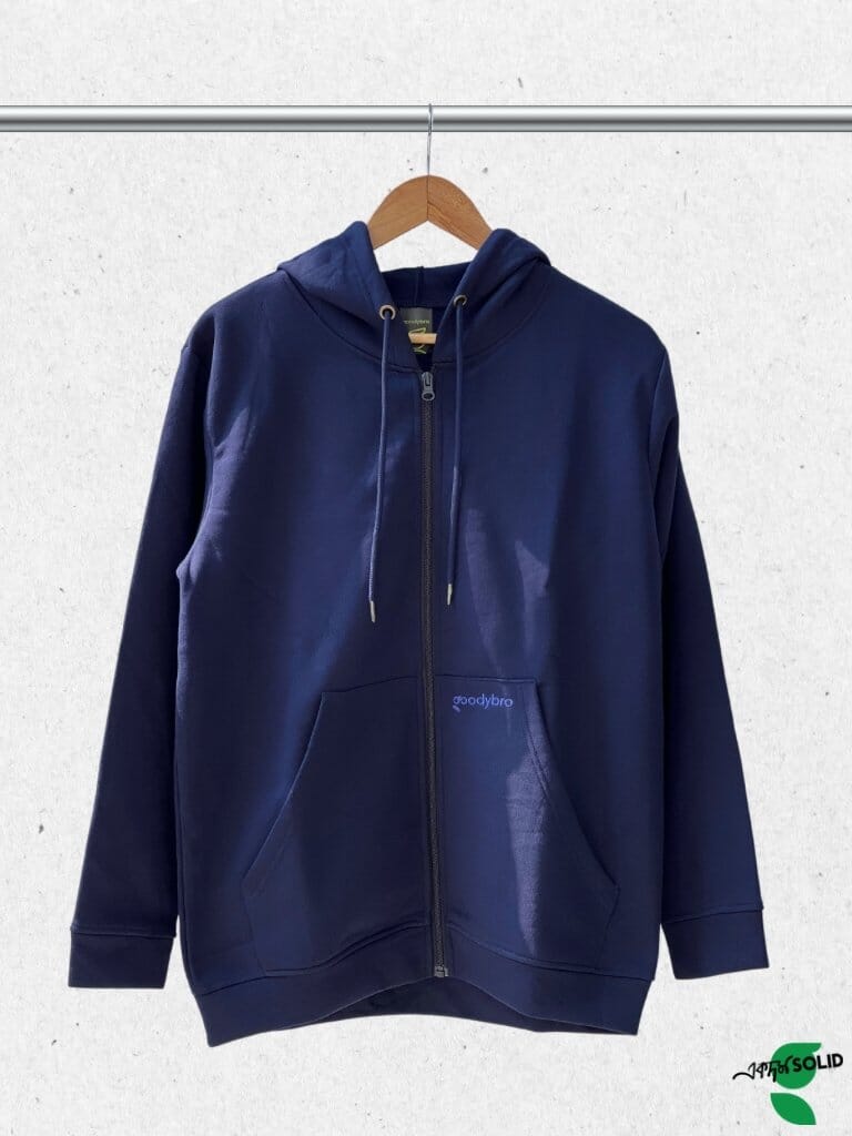 Zip-Through Hoodies | Navy Pro Hoodie GoodyBro