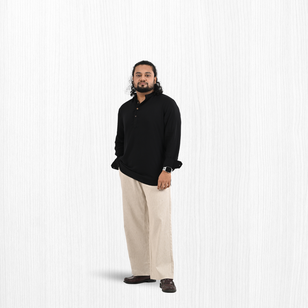 Henley Katua | Jet Black