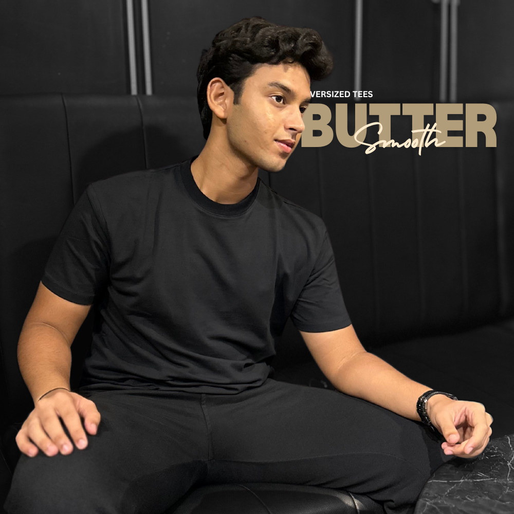 Butter Smooth Relaxed Fit T-shirt | Black