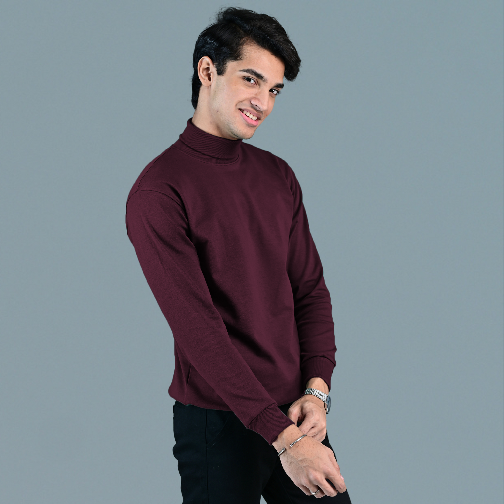 Berry turtleneck outlet