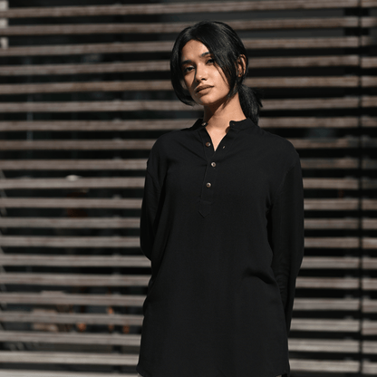 Henley Katua | Jet Black