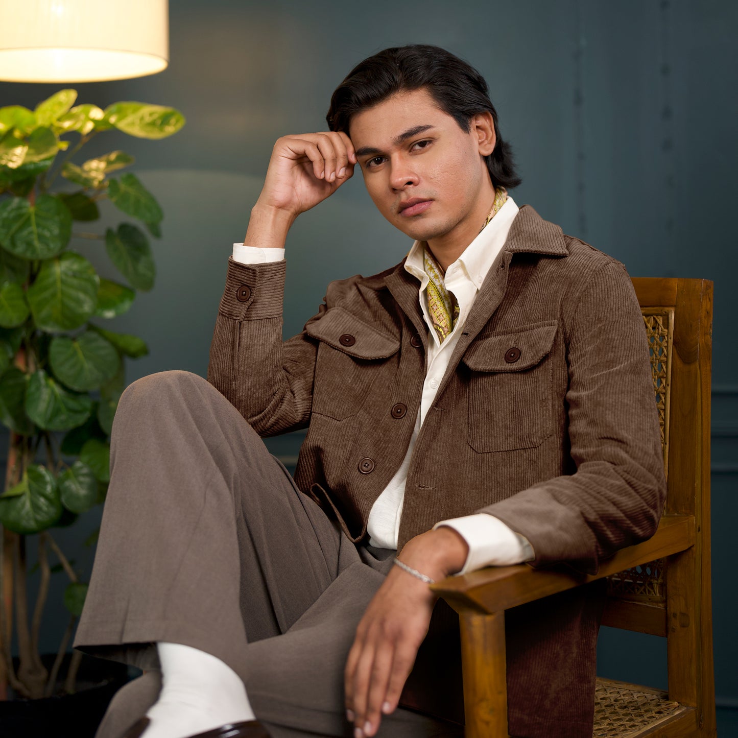 CORD Overshirt | Wood