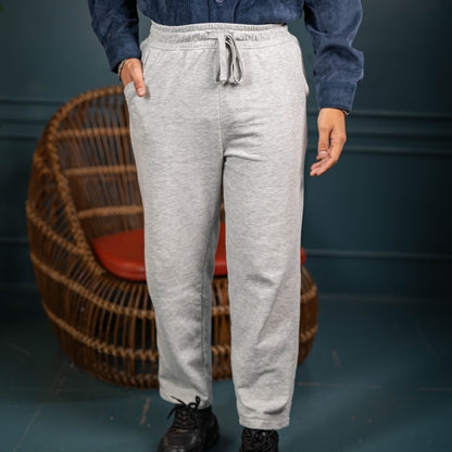 Straight Cut Flex Joggers – Smoke Grey