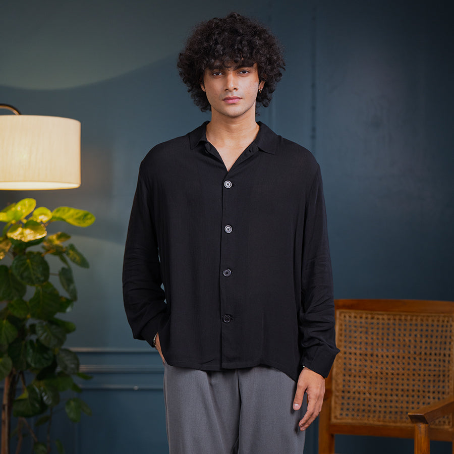 Oversized Shirt – Onyx