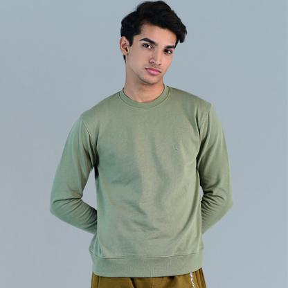 Sweatshirt Oil Green 2023