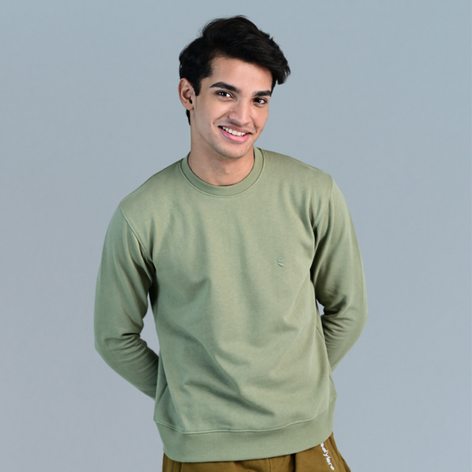 Sweatshirt Oil Green 2023