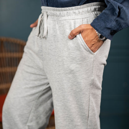 Straight Cut Flex Joggers – Smoke Grey