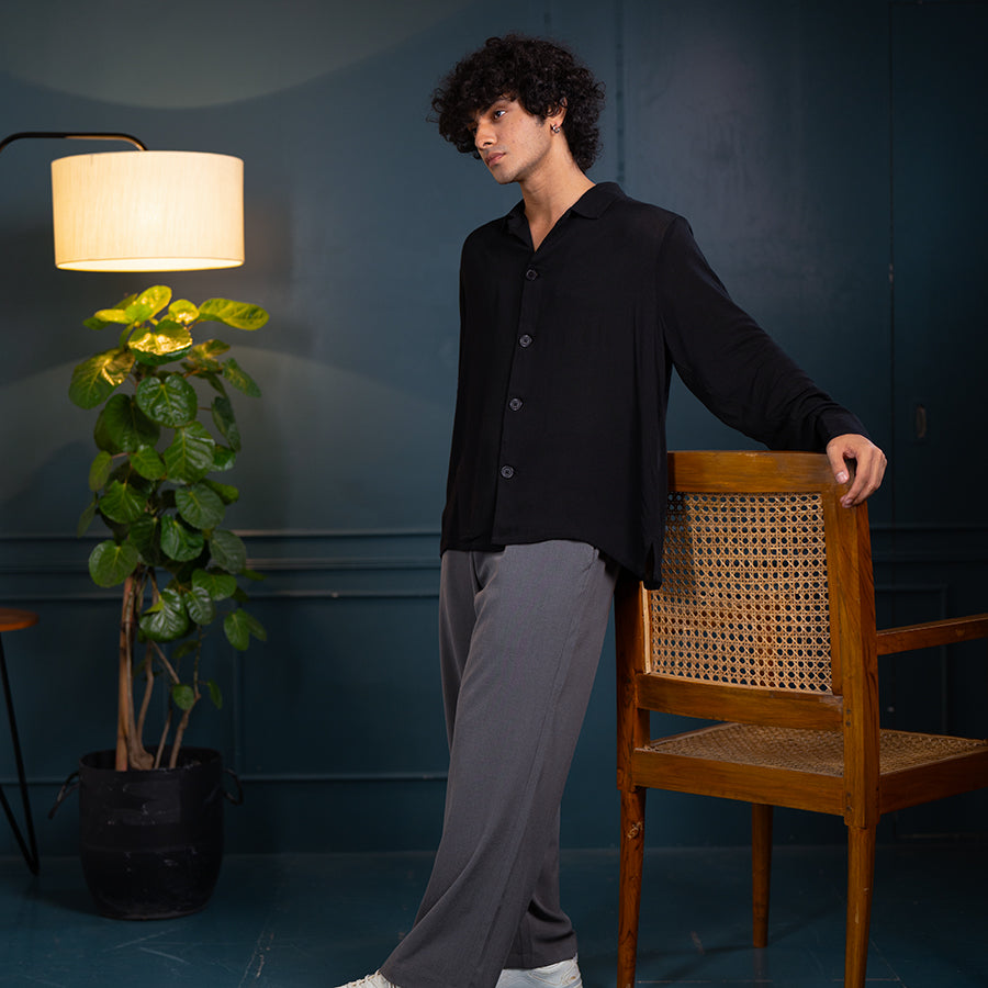 Oversized Shirt – Onyx
