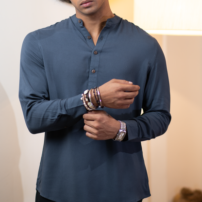 Henley Katua     Slate Charcoal