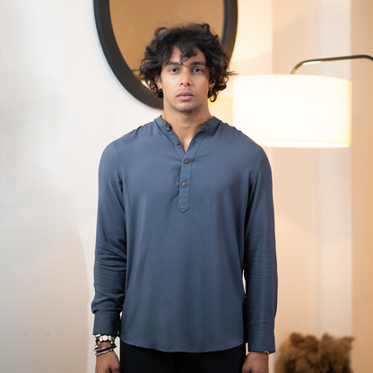 Henley Katua     Slate Charcoal