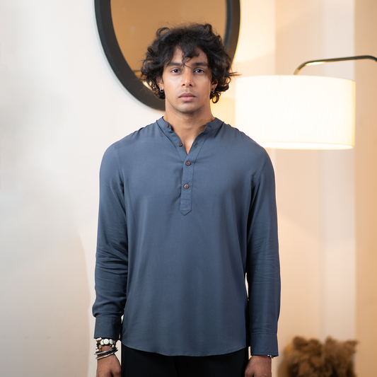 Henley Katua     Slate Charcoal