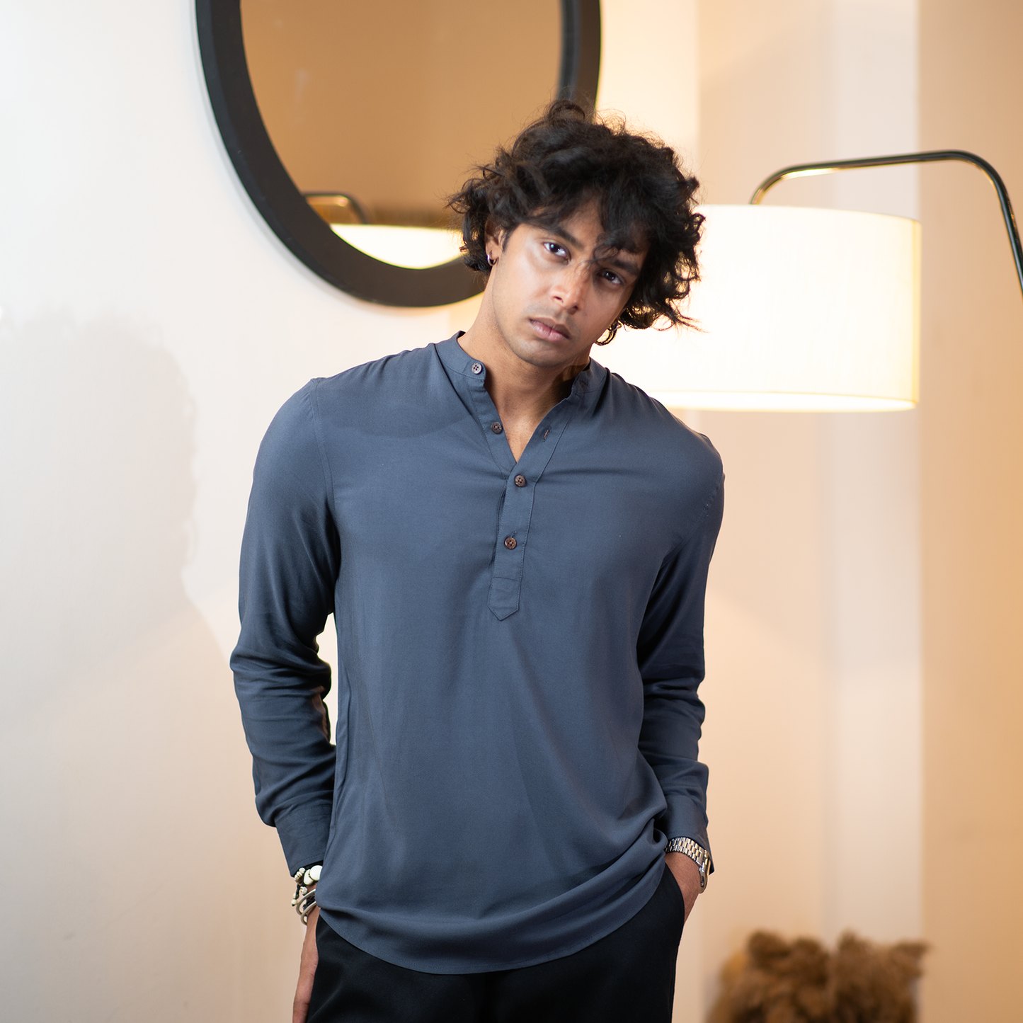 Henley Katua     Slate Charcoal