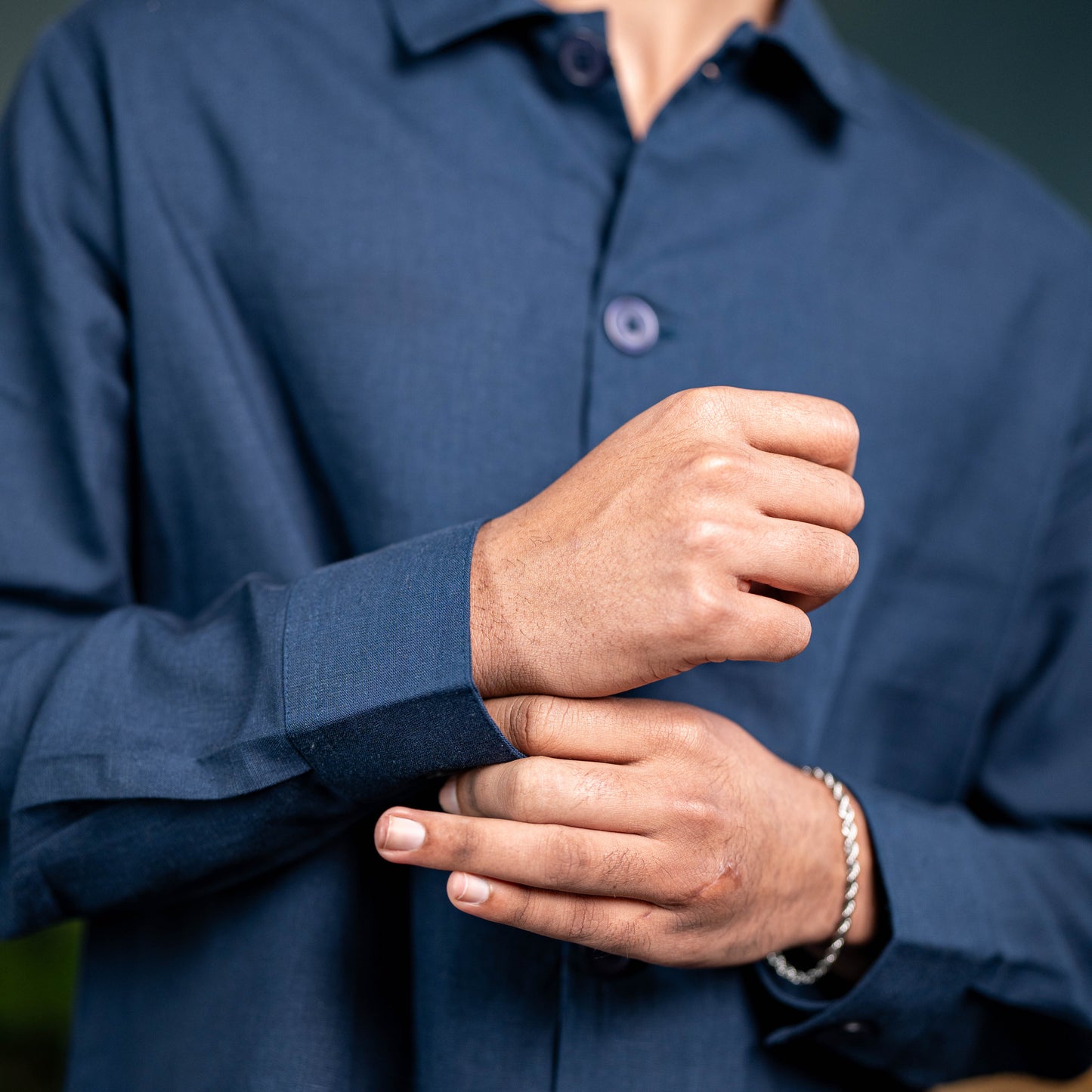 Oversized Shirt – Marine