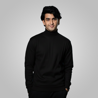 Turtle Neck  |   Black