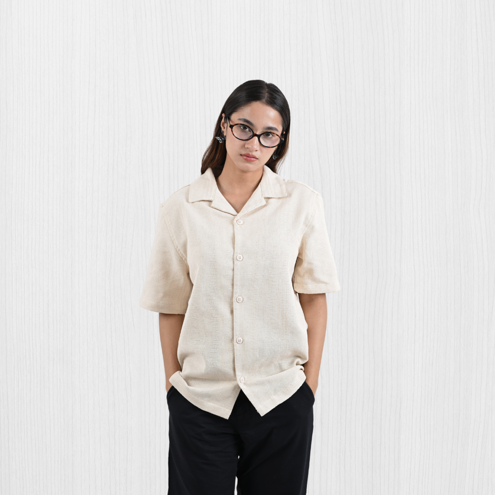 Resort Shirt | Cream Beige