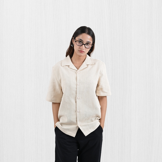 Resort Shirt | Cream Beige