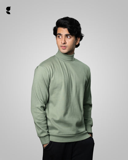 Turtle Neck     Green