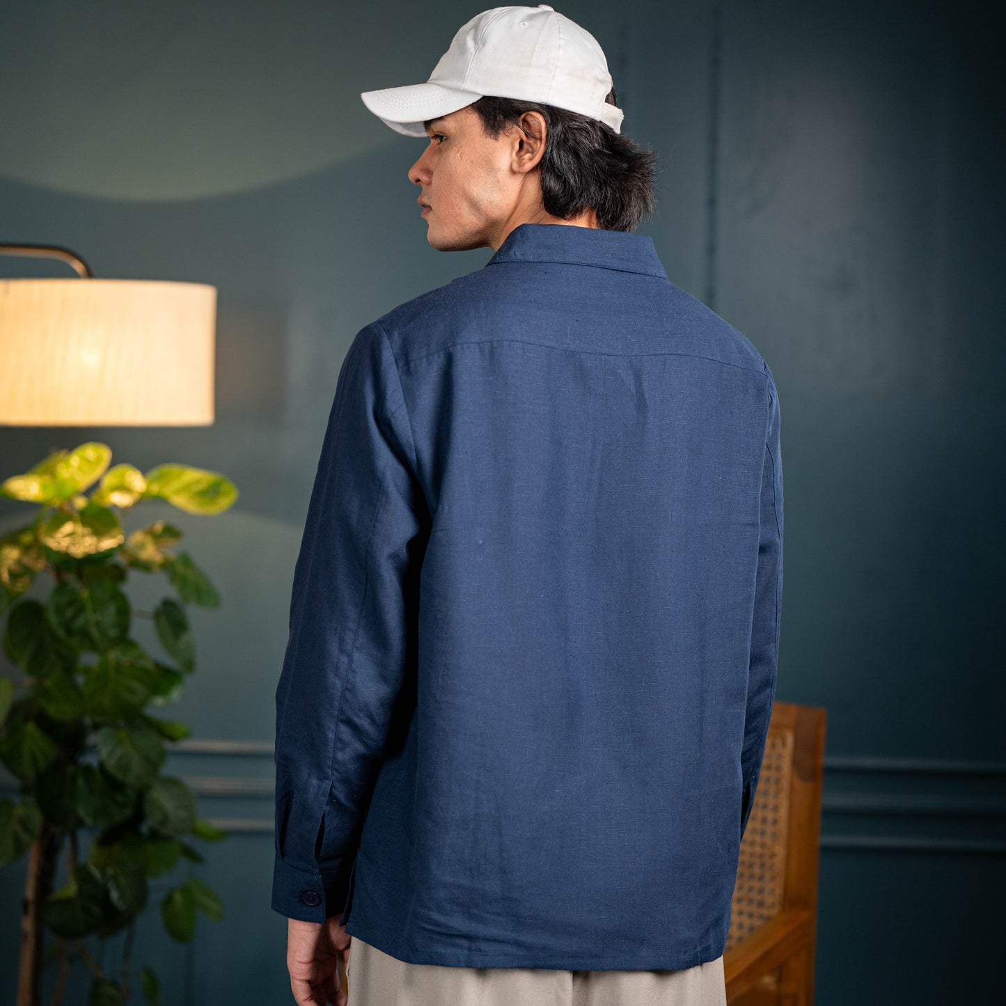 Oversized Shirt – Marine