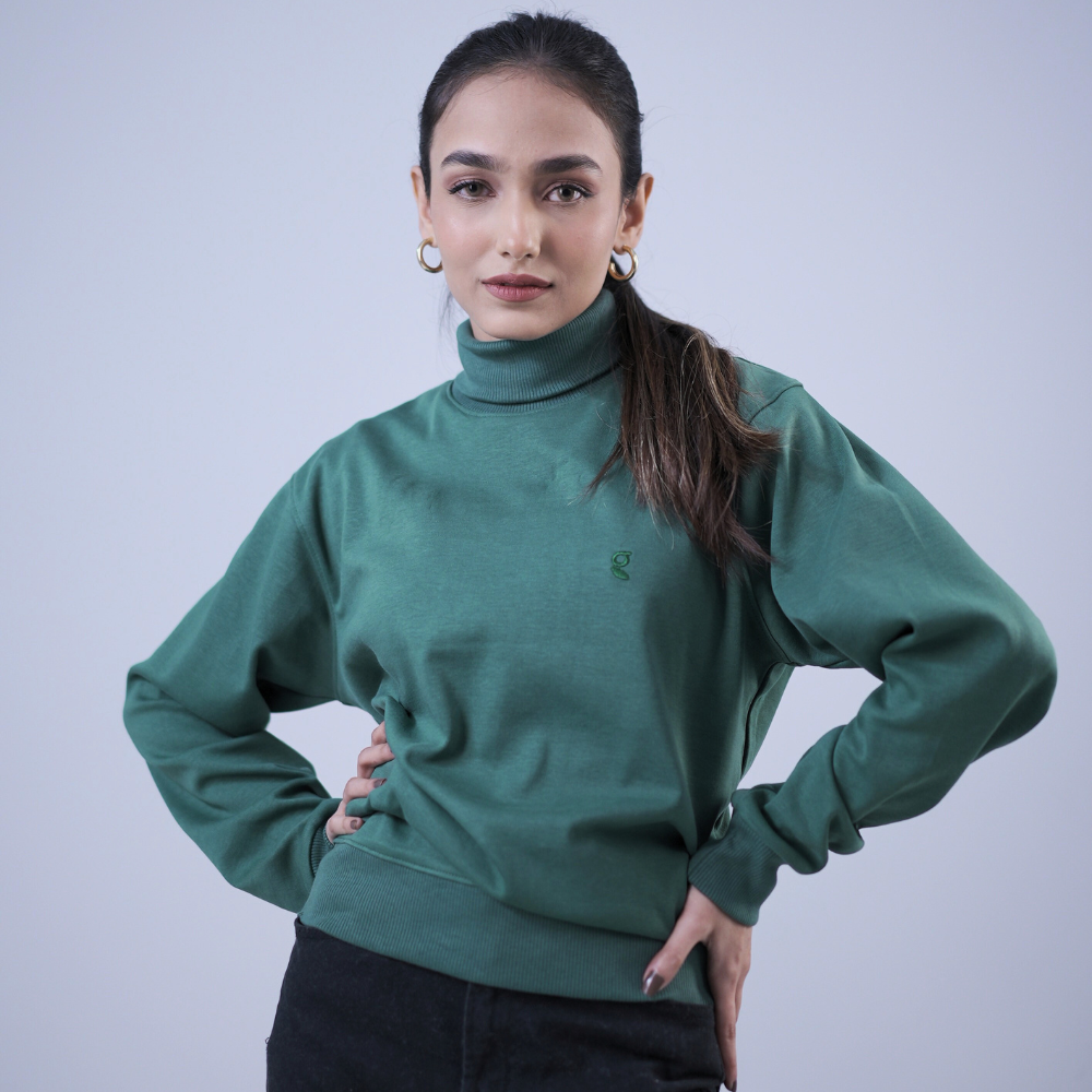 Turtle Neck Green 2023