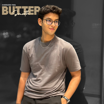 Butter Smooth Relaxed Fit T-shirt | Dark Grey