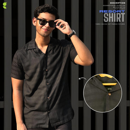 Resort Shirt | Black | New