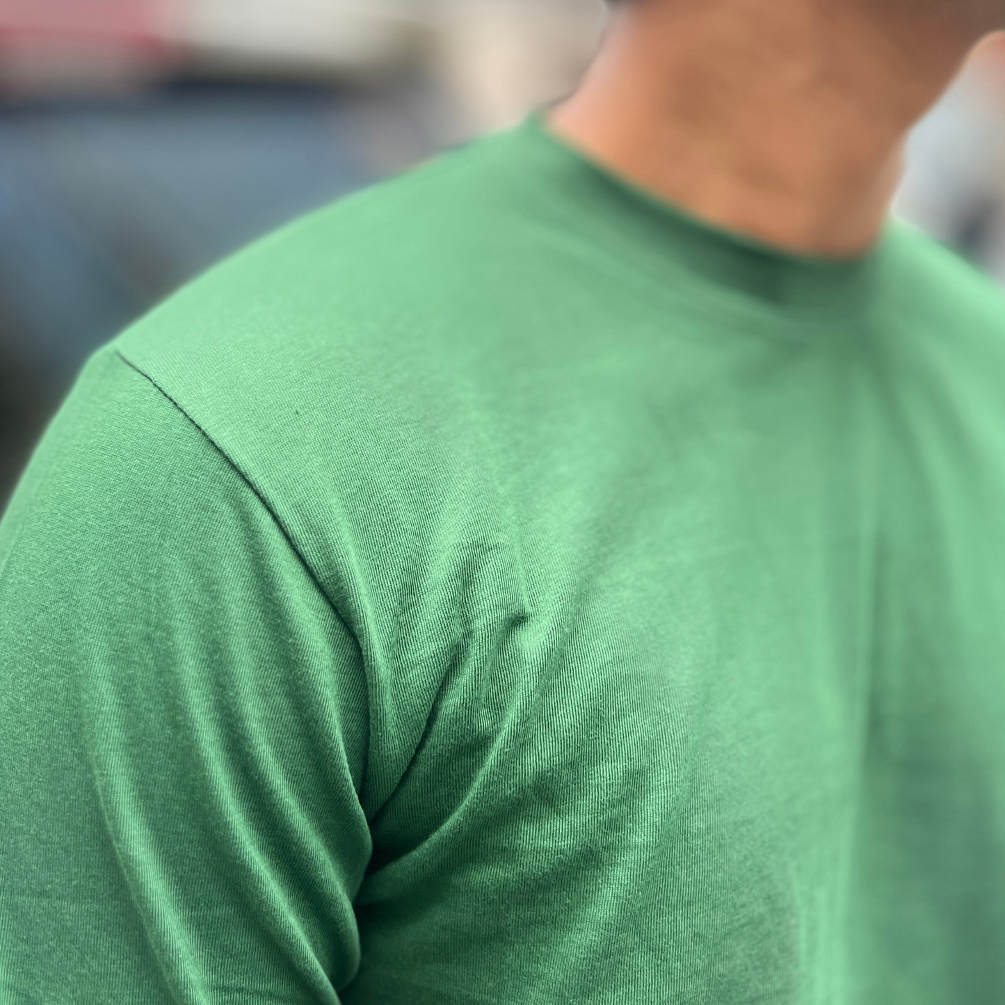 Round Neck Forest Green Full Sleeve