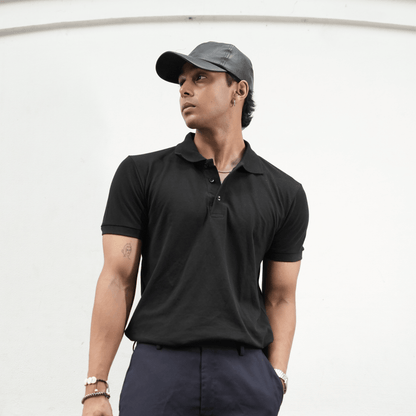 Solid Premium Polo 2025  | Black