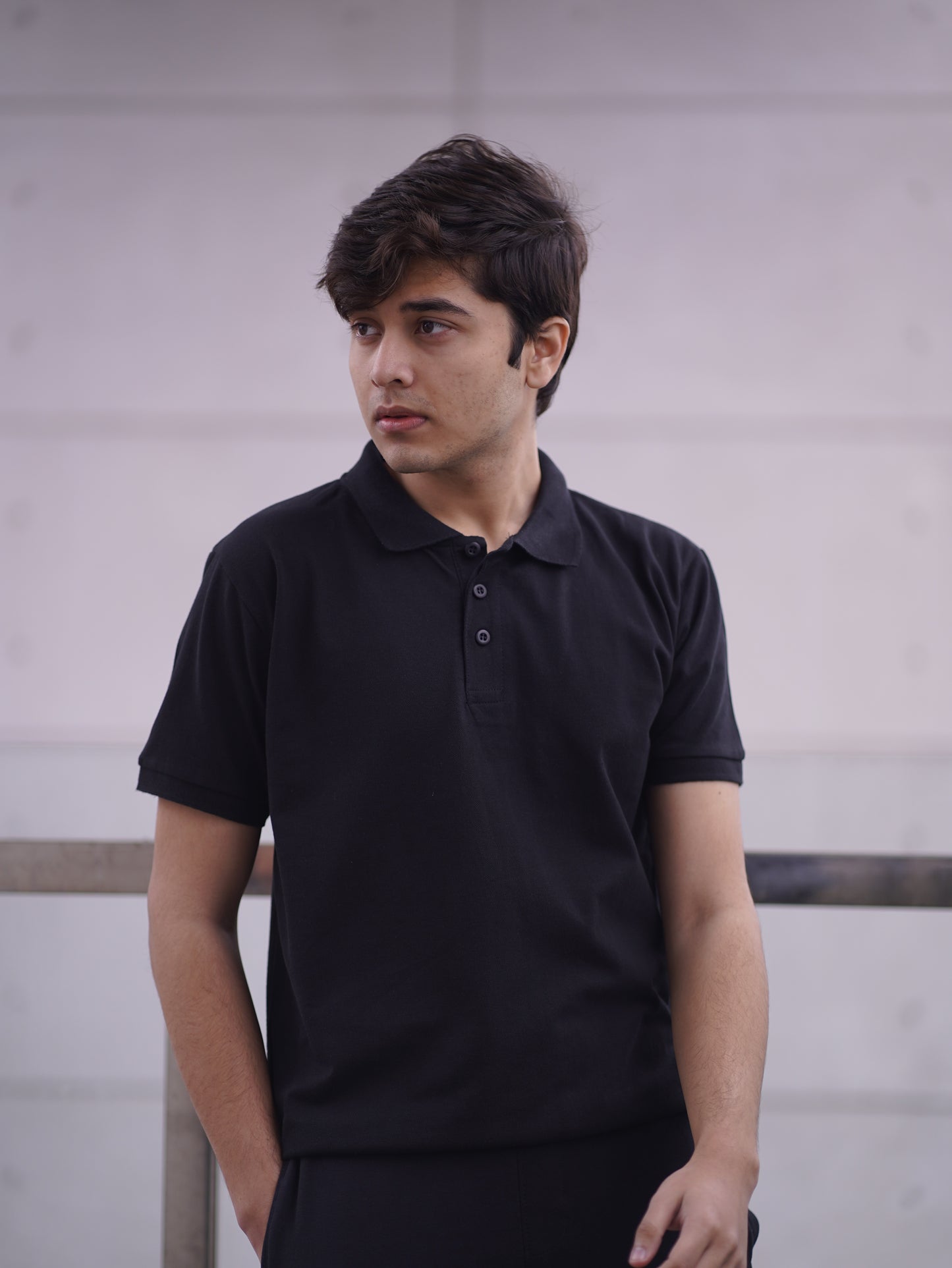 Solid Polo | Black